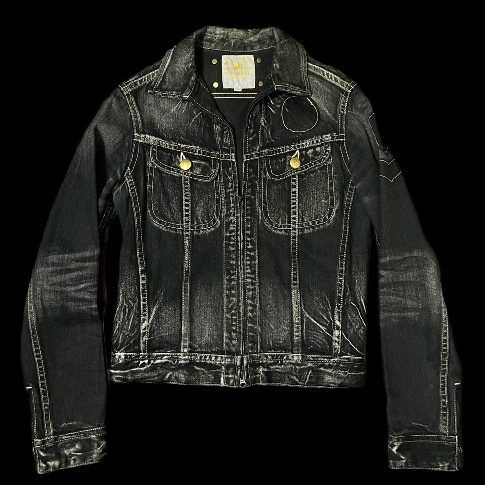 Vanquish Black Denim Jacket